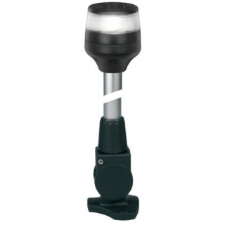NaviLED weiß 360° Stab klappbar 8" schwarz HL980960281