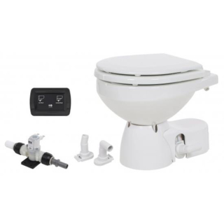 JABSCO Toilette Quiet Flush E2 kleines Becken 12V Magnetventil HS JP38045-3092