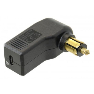 USB-C Ladestecker 90° 12/24V 3A für KFZ-Steckdosen 12mm SB-Pack QG02466-SB