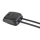 Scanstrut horizontale Kabeldurchführung doppelt SCDSHD6-B