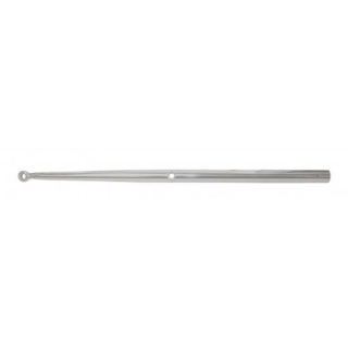 Relingstütze 450mm Edelstahl 1 Durchzug 25mm SM65450