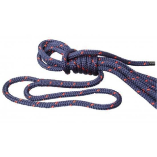 FLEXI Dockline PES/PA navyblau KF rot 14mm/14m GO411414