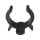 Talamex Paddel Halter schwarz 34-45mm (2) 25227063
