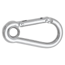 Talamex Karabinerhaken mit Auge und Lock 50mm 74216130