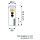 Talamex LED T5Wedge Instrumenten-Lampe 10-30V 14340590