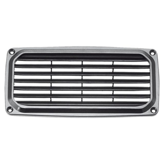 Talamex Lüfterrost 201x101mm schwarz 78337201