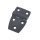 Talamex Nylonscharnier 57x35.0mm schwarz 43800057