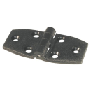 Talamex Nylonscharnier 75x35.0mm schwarz 43800075