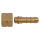 Talamex Drehbare Messingkupplung 1/4” RH-ÜM x 8mm Tülle 90500564