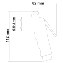 Trem Duschkopf Standard ABS 1/2 17486101