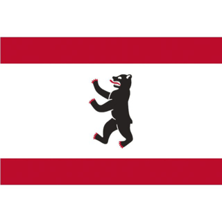 Talamex Flagge SB Berlin 20x30cm 27370020