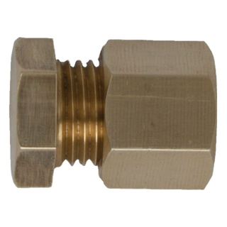 Talamex Blindstopfen Messing mit RVS 8mm 90500549