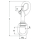 Talamex Schnapphaken mit Wirbelauge 64mm 74103020