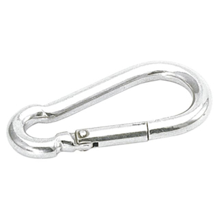 Talamex Karabinerhaken mit Knick 100mm 74225100