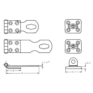 Talamex Überwurf Edelstahl 64mm 43456164