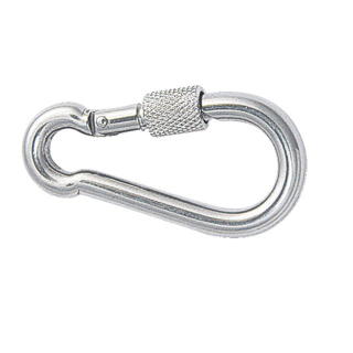 Talamex Karabinerhaken Edelstahl 80mm 74227080