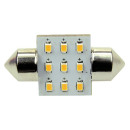 Talamex S-LED 9xSMD-Soffitte 31mm 10-30V 0,9W ww 2700K...