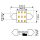 Talamex S-LED 9xSMD-Soffitte 31mm 10-30V 0,9W ww 2700K 80lm (in DE nicht lieferbar) 14340620