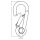 Talamex Karabinerhaken mit Auge 100mm 74226100