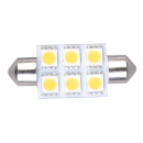 Talamex S-LED 6xSMD-Soffitte 37mm 10-30V 1,2W ww 3000K...