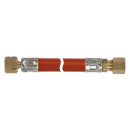 Talamex Gasleitung 1/4 LH-ÜM x 8mm RVS 40cm 90500521