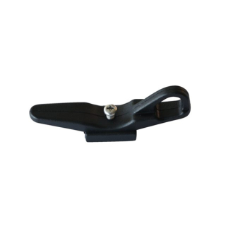 Talamex Klampe Kunststoff schwarz 100mm 66117220