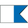 Talamex Flagge SB Signal A 30x36cm 27503301