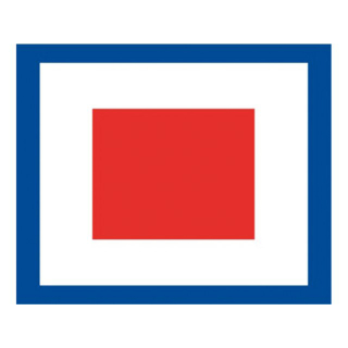 Talamex Flagge SB Signal W 30x36cm 27503323