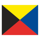 Talamex Flagge SB Signal Z 30x36cm 27503326
