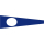 Talamex Flagge SB Signal 2 30x36cm 27503402