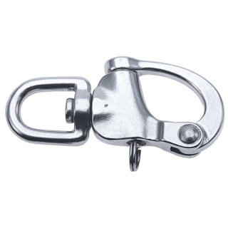 Talamex Schnappschäkel mit Wirbelauge 87mm 74550087