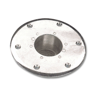 Talamex Table base flush for conical tube aluminum Ø60 75888110