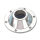 Talamex Table base built-up for conical tube aluminum Ø60 75888111