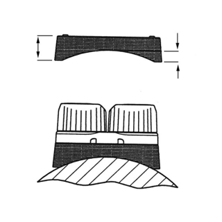 Ronstan RF5416 Runde Basis Medium 67154308