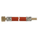 Talamex Gasleitung 1/4 LH-ÜM x 8mm RST 80cm 90500537