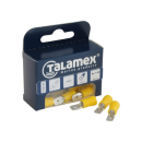 Talamex Flachstecker 6.3mm rot 0.5-1.5mm2 (6ST) 14425500