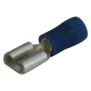 Talamex Flachsteckerhülse 6.3 gelb 4.0-6.0mm2 (5ST) 14425511