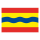 Talamex Flagge SB Overijssel 20x30cm 27206020