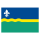 Talamex Flagge SB Flevoland 20x30cm 27301020