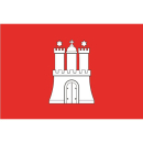 Talamex Flagge SB Hamburg 30x45cm 27374030