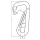 Talamex Karabinerhaken asymetrisch m Auge 74230122
