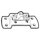 Ultraflex L3 Scharnier mit Befest für C2.7.8 75230325