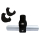 Glomex GPS-Antennen-Relinghalterung (22/25/30mm) schwarz 21507271