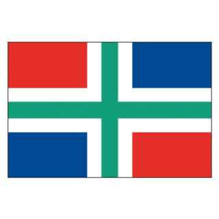 Talamex Flagge SB Groningen 30x45cm 27204030