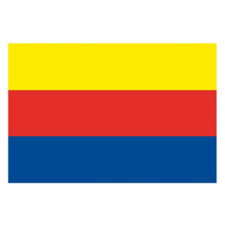 Talamex Flagge SB Nord-Holland 30x45cm 27209030