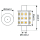 Talamex S-LED 30xSMD-Soffitte 10-30V 1,8W ww 2900K 180lm A+ (in DE nicht lieferbar) 14340558