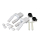 Talamex Scharnierkit für Toiletten-Holz-Deckel 80115115