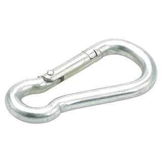 Talamex Karabinerhaken mit Knick 70mm 74217070