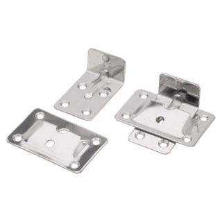 Talamex Tafelscharnierhalter Edelstahl (Set) 43842000