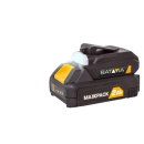 Batavia 18V USB Adapter + Taschenlampe (ohne Batterie und...